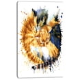 thumbnail image 2 of Illustration Graphique Cute Kitten - Art Mural sur Toile d'Animal, 2 of 3