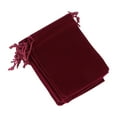 thumbnail image 1 of Miangastore Party Favor Bags Flannel Drawstring Style for Wedding 12Pcs 3.5*4.7in, 1 of 8