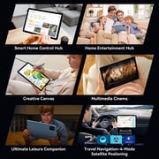 Tablet 2026 Android 16 AI Tablet with Gemini AI, 11 Inch FHD Display, 24GB RAM 128GB ROM /2TB TF, T7250 CPU+13MP Camera, 8000mAh, Widevine L1, 2 in 1 Tablets with Keyboard Mouse Stylus, Blue