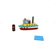 Jack Rabbit Creations, Inc. Tugboat Stack and Play Puzzle Toy