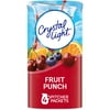 Crystal Light Fruit Punch Artificially Flavored Powdered Drink Mix, 4 ct Pitcher Packets