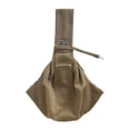 thumbnail image 1 of Pet Carrier - Hands-Free with Strap and Puppy Khaki, 1 of 8