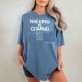 thumbnail image 4 of Jesus Christian Shirt – Comfort Colors Tee | The King is Coming, Forgiven, Yeshua, Jesus Saves, 4 of 8