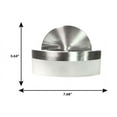 thumbnail image 6 of Origin 21 Lynnpark 8-in 1-Light Brushed Nickel LED Modern/Contemporary Vanity Light, 6 of 6