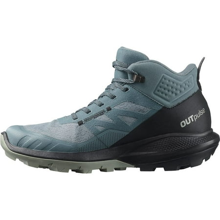 Salomon mens Outpulse Mid Gtx W Trail Running Shoe, Stormy Weather ...