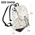 thumbnail image 2 of Ratiio Watercolor Floral A Pattern Womens Backpack Purse Leather Backpack Purse for Women Travel Fashion Backpack Designer Ladies Shoulder Bags, 2 of 4