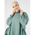 thumbnail image 2 of Green Almond - Green - Polo neck - Tunic - Refka, 2 of 6