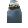 thumbnail image 2 of BSDHOME Fantastique Château avec Chute d'Eau en Lin de Coton Chemin de Table 14x72 Pouces, 2 of 4