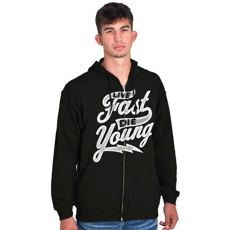 Live fast die young shop flannel jacket