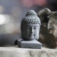 thumbnail image 2 of kurtrusly Statue de Buddha en Grès Figurine de Collection Ornements Oeuvre d'Art pour Table, 2 of 9