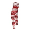 thumbnail image 5 of Womens Pants Christmas Print Leggings Sports Fitness Pants Solid Colored Casual Tight Fitting Yoga Pants Stretch Leggings,Pants for Women Plus Size Red XXXL, 5 of 6