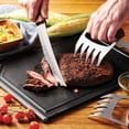 thumbnail image 2 of Tramontina 4-Piece BBQ Cutting Board Set with Shredder Claws and Carving Knife, 2 of 6