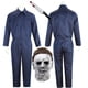 thumbnail image 2 of Máscara de disfraz de Michael Myers para adultos, accesorios para Halloween, mono, atuendos de terror, asesino sangriento, disfraz de fiesta de carnaval para hombres, 2 of 5