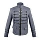 thumbnail image 1 of Chaqueta para hombre Steampunk Chaquetas con cremallera Frock Coat Windbreaker Prendas de SG Hugo Chaqueta gótica para hombres, 1 of 6