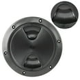 thumbnail image 3 of Sleek And Stylish Boat Round Inspection Hatch Access Hole 102Mm Diameter Black 5 Inches Fangkenuo, 3 of 7