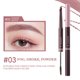 thumbnail image 1 of Lápiz y tinte para cejas de doble punta, 4 colores, resistente al agua, kit de cejas de larga duración con punta y cepillo, maquillaje de cejas a prueba de agua para principiantes., 1 of 2