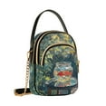 thumbnail image 7 of FORMRS Crossbody Bag for Women Quilted Travel Shoulder Cell Phone Purse with Chain Strap Handbag, Sunshine Goldfish, 7 of 7