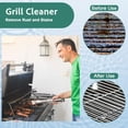 thumbnail image 2 of GIXUSIL 12 Pack Grill Cleaning Screens ,Griddle Scraping Mesh, Commercial Grade Heavy Duty, Removal of Tough Stain on BBQ Grills, Cooktops and Stove Tops for Restaurant, Bars and Home Use (Black), 2 of 6