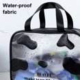 thumbnail image 4 of YAOMOBB Travel Makeup Bag Translucent Beauty Handbag Wet And Dry Separation Large Capacity Travel Toiletry Storage Organizer for Outdoor Use, 4 of 7