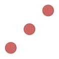 thumbnail image 2 of serony 1/2/3 Tapis de Table Rond Chauffe Résistant Anti-Écaillage à l'Huile Set de Table Lavable Hôtel Restaurant Théière Bol Tampon d'Isolation Rouge 3PCS, 2 of 6