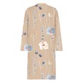 thumbnail image 5 of TAGOLD Fall Winter Dress for Womens, Plus Size Dress For Women Round-Neck Casual Sundresses Pocket Knee Long Sleeve With Pockets, 5 of 5
