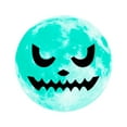 thumbnail image 1 of Halloween Sticker Self-adhesive Fluorescent Decal PVC Sticker Halloween Window Wall Luminous Moon Party Decoration, YHW004, 1 of 6