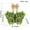 Multicolor#8, variant on Linnome Hydrangea Floral Wreath Artificial Silk Flower Arrangement for Front Door Wall Wedding Spring Decor