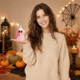 thumbnail image 5 of Halloween Decor, Pink Creative Ghost Halloween Decoration, Odor-Free Soy Wax Decorative Candles for Home Decor, Gothic Spooky Halloween Party Decor, Ideal for Halloween Home Decor, 5 of 5