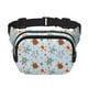 thumbnail image 1 of Balery Sea Turtle Mochila Cinturón para Mujeres y Hombres, Bolsa de Cintura Impermeable de Doble Capa con Correa, 1 of 9