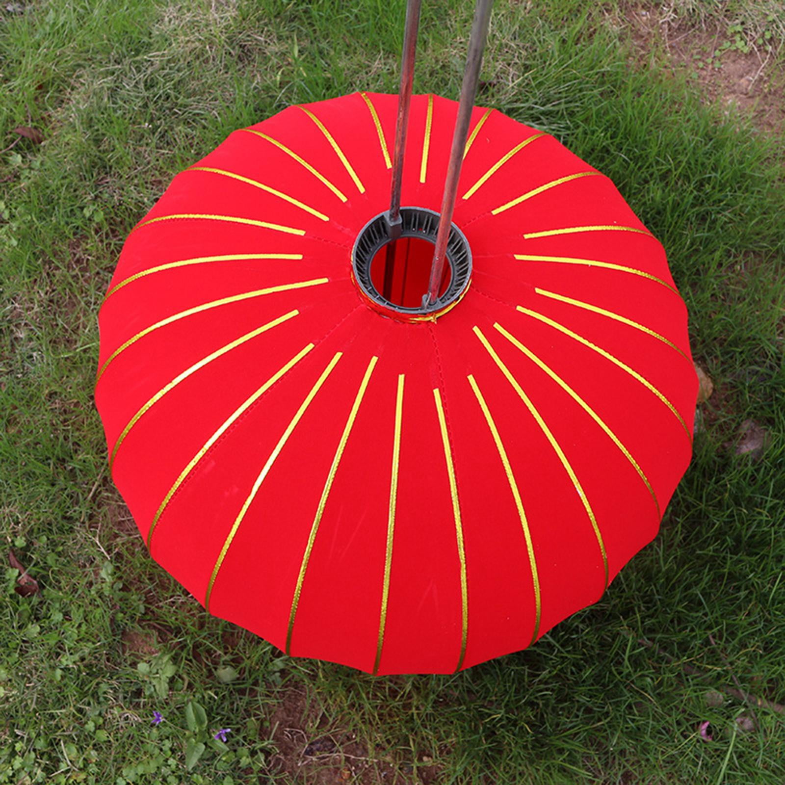 Rongfmy kokiya Chinese New Year Cloth Luck Lantern Red Lantern w