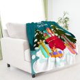 thumbnail image 4 of Precios Rebajados, Manta de franela navideña Manta de oficina Manta tipo chal Manta para acondicionar la habitación Manta para la siesta Akmoler, 4 of 9