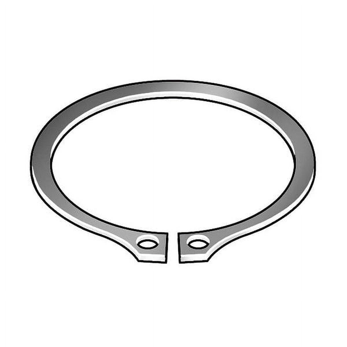 External Retaining Ring, Steel, Zinc Yellow Finish, 10 PK SH-250ST ZD