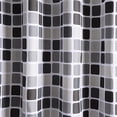 thumbnail image 3 of Cortina de ducha de 200 x 220 cm (ancho x alto), cortinas de ducha a prueba de moho, antibacterianas, repelentes al agua, forro, poliéster tejido suave, cortinas de baño, Curta, 3 of 5