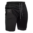 thumbnail image 4 of Short Deportivo Hombre Gym 2 En 1 Bolsa Celular Con Licra, 4 of 5