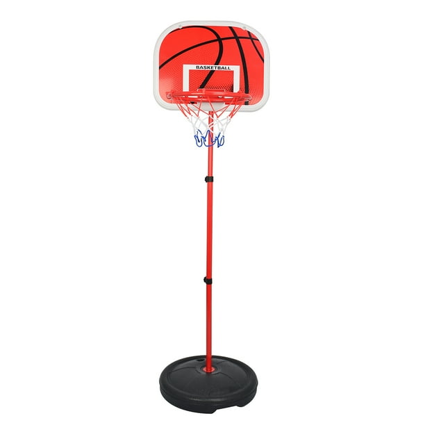 Kids Basketball Goal Hoop Toy Set Basketball Stands Height Adjustable