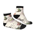 thumbnail image 3 of Bingfone Flying Butterflies-1 Design Patterned Men'S Women'S Casual Cotton Socks, 3 of 9