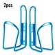 thumbnail image 2 of Eigraketly Soporte para botella de agua para bicicletas de carretera, 2 piezas, jaulas para hervidor de agua de aleación de aluminio, almacenamiento para Ciclismo Azul Eigraketly OD3019-04B, 2 of 6