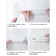 thumbnail image 5 of Kearding 10 paquetes/lote práctico fijador montado en la pared para una cómoda fijación de enchufe autoadhesivo Decoración del hogar, 5 of 6