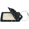 thumbnail image 2 of Honeii New Year Print Leather Luggage Tag for Suitcases,ID Tags,Bag Tags for Luggage,Functional Travel Tag-2 PCS, 2 of 5