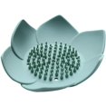 thumbnail image 1 of Conteneur Porte-Boîte de Salle de Bains et de Lotus, Vert, 1 of 5