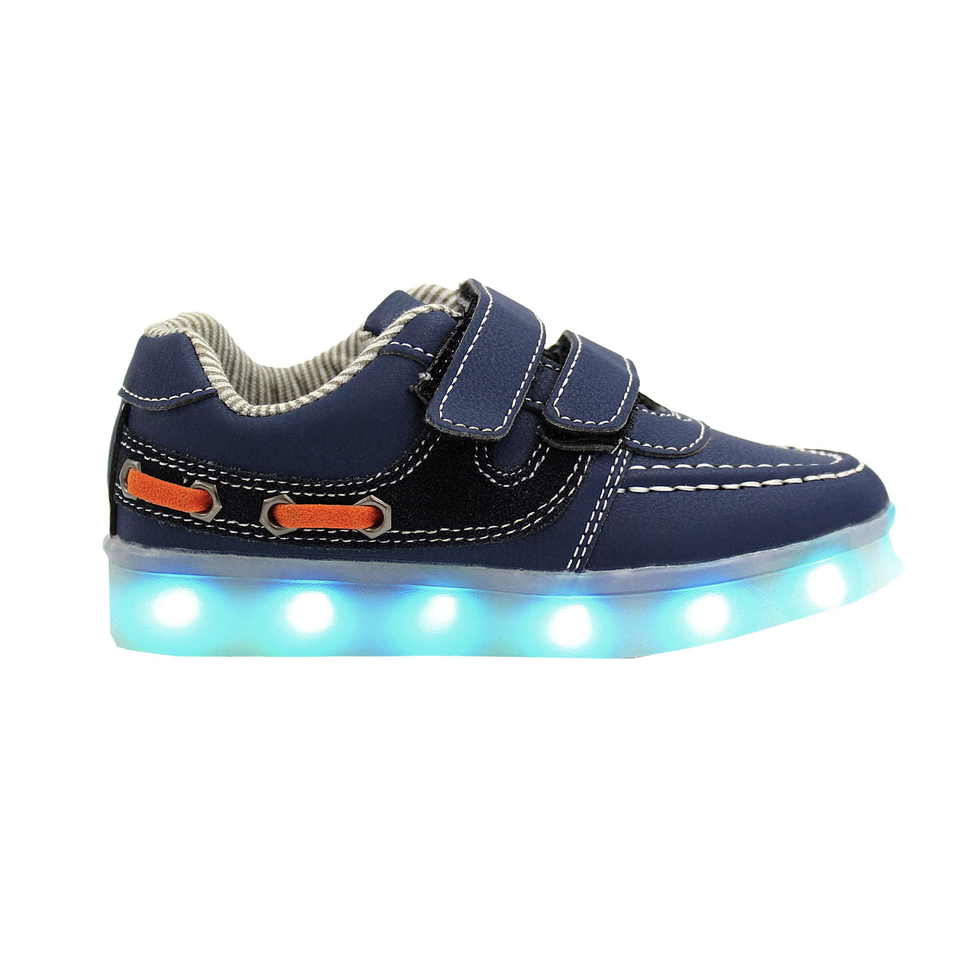LED Light Up Sneakers Kids Low Top USB Charging Boys Girls Unisex Shoes ...