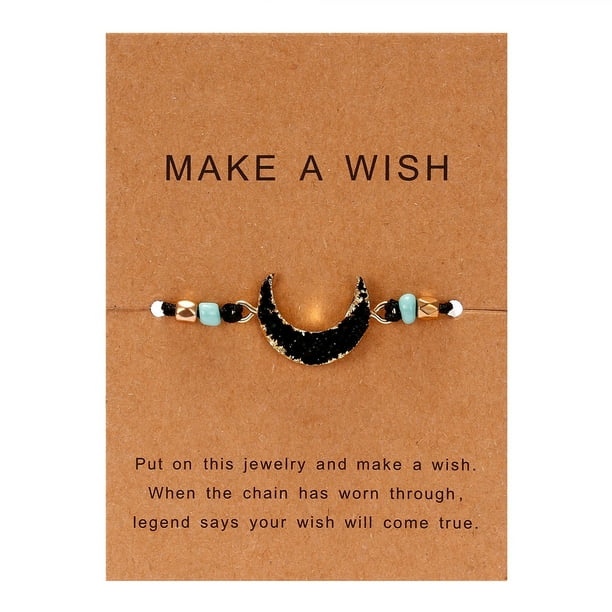 Pulseras para mujer, regalos para mujer, pulsera de papel tejido con piedra natural, pulsera decorativa, pulsera trenzada