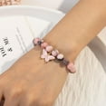 thumbnail image 4 of NICKSUN Natural Stone Butterfly Pendant Bracelet Suitable for Christmas New Year Valentine's Day Birthday Bracelet Gifts, 4 of 6