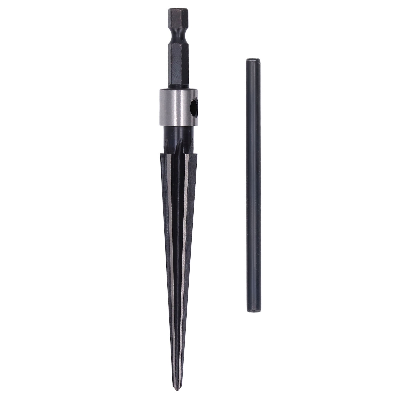 Reamer, Light Weight Tapered Reamer For Metal For Woodworking Chamfering For Outdoor Hex Handle