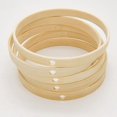 thumbnail image 1 of Anillo de madera circular de bambú, guirnalda Floral, flores hechas a mano, anillo colgante, decoración de boda y Navidad, 10-26cm, 1 of 4