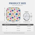 thumbnail image 3 of Sikiie Rose Flowers Print Foldable Car Windshield Sun Visor, Car Window Sunshade Suitable for Sedan, SUV and Truck Car Accessories-Medium, 3 of 6