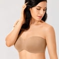 thumbnail image 3 of Sostén DELMIRA Sin Tirantes con Aros Minimizer Talla Grande 38A, 3 of 6