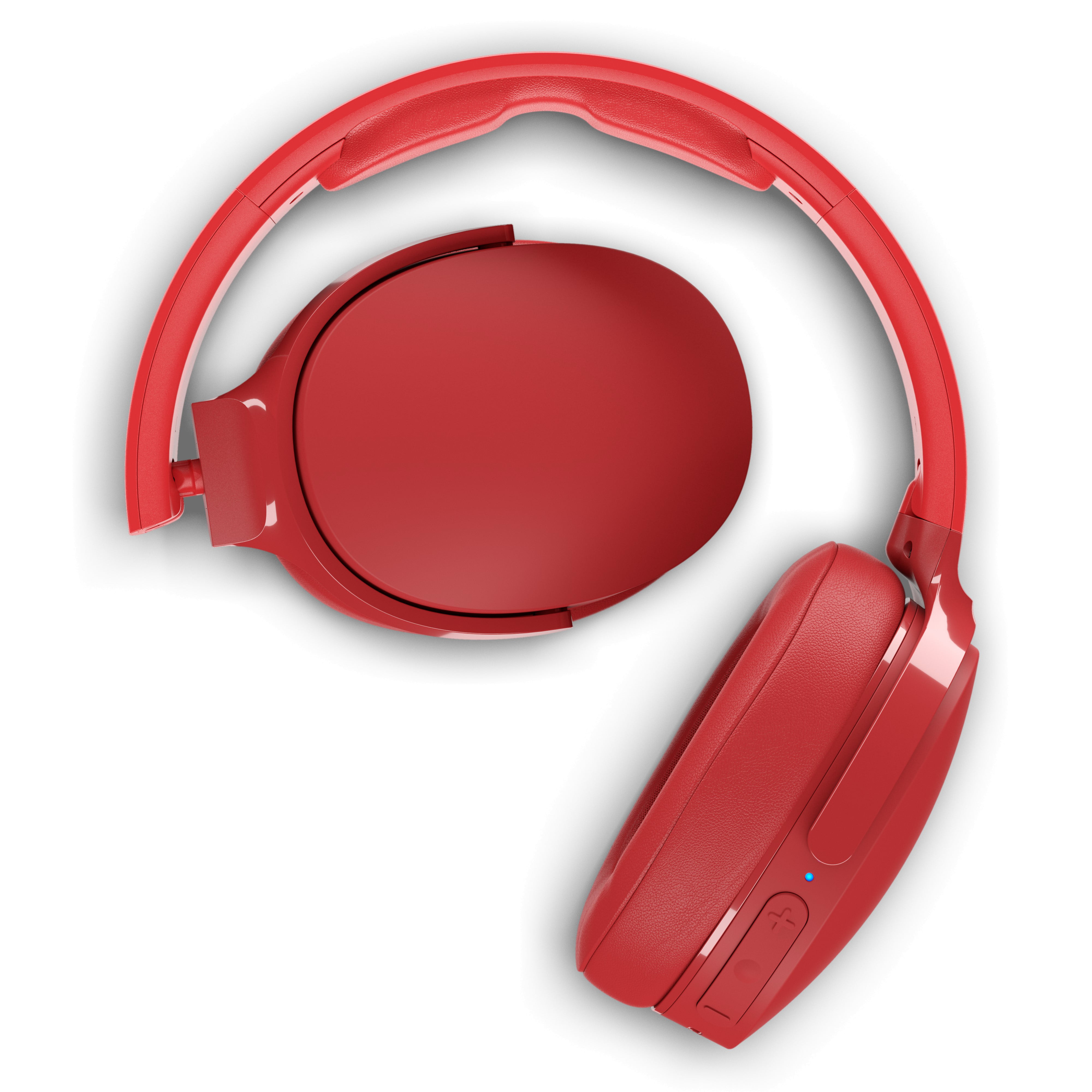 Siden Ulykke Slibende Skullcandy Hesh 3 Over-Ear Bluetooth Wireless Headphone in Red - Walmart.com