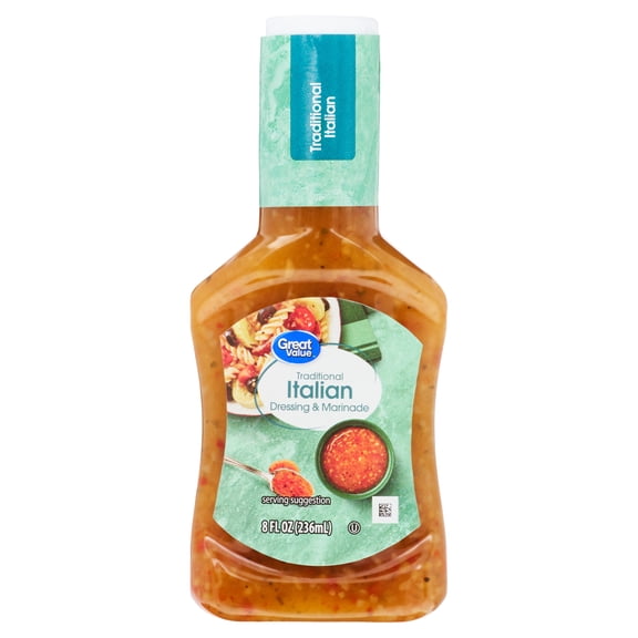 Great Value Traditional Italian Salad Dressing 8oz