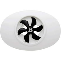 Battle Sports Spinner Oxygen Lip Protector Mouthguard - White/Black